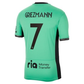 Atlético Madrid Griezmann 7 Børn Tredjesæt 2023-24 Kortærmet(+ Korte bukser)